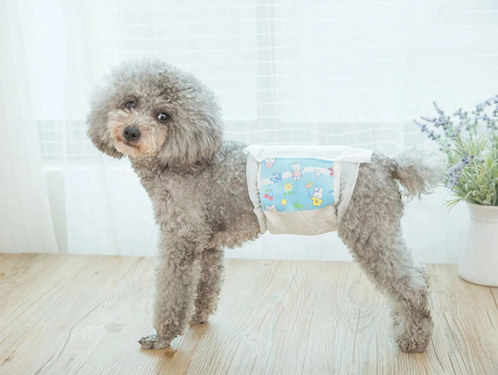 Breathable Incontinence Absorb Quickly Female Male Leak Protection Disposable Dog Diapers